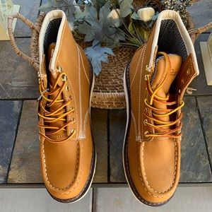 Raydlinx Waterproof Spark Proof Steel Toe Safety Work Boots